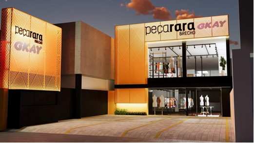 Gkay é a nova franqueada da Peça Rara Brechó, com a aquisição da loja da Avenida Rebouças