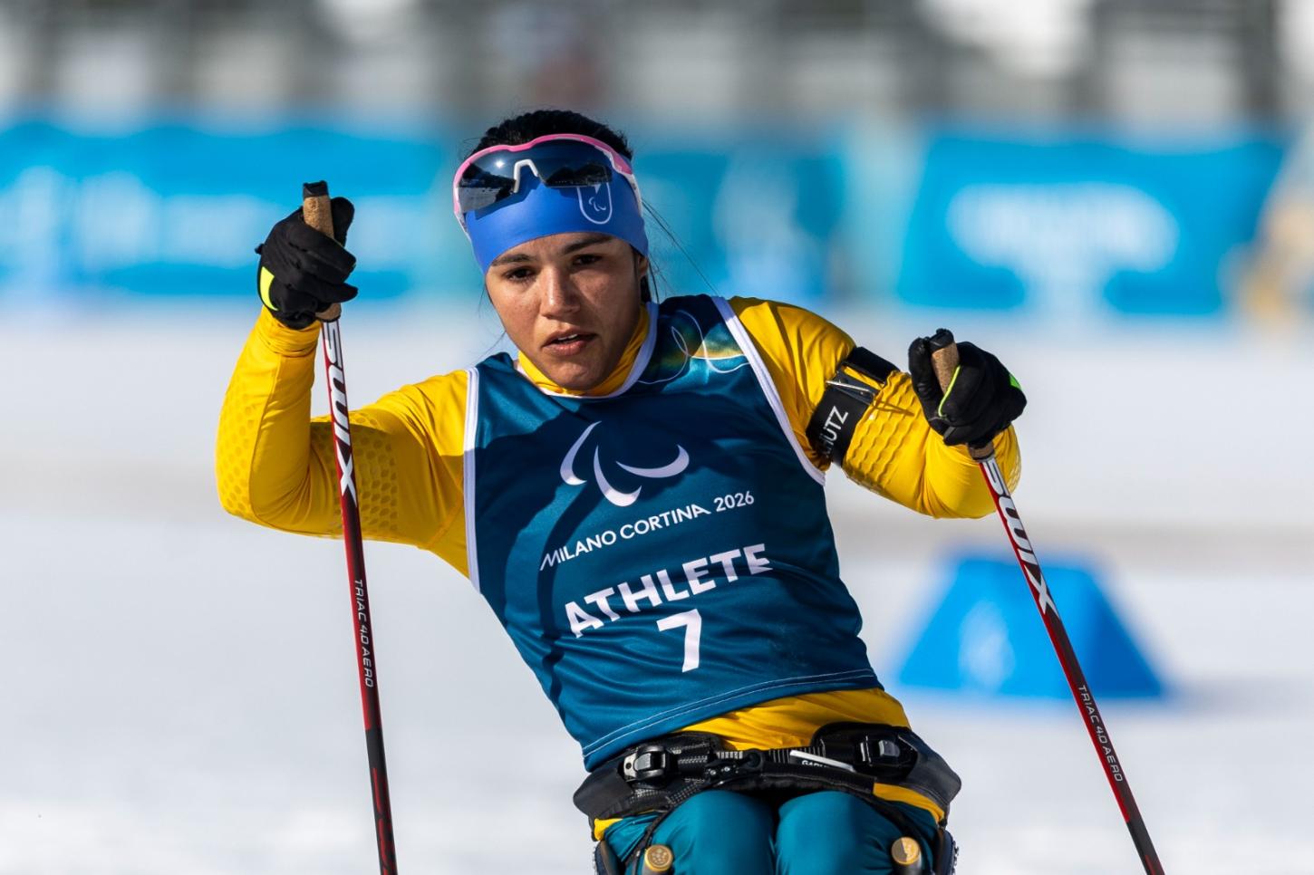 Atleta do Time São Paulo, Aline Rocha alcança segundo melhor resultado do Brasil na história dos Jogos Paralímpicos de Inverno