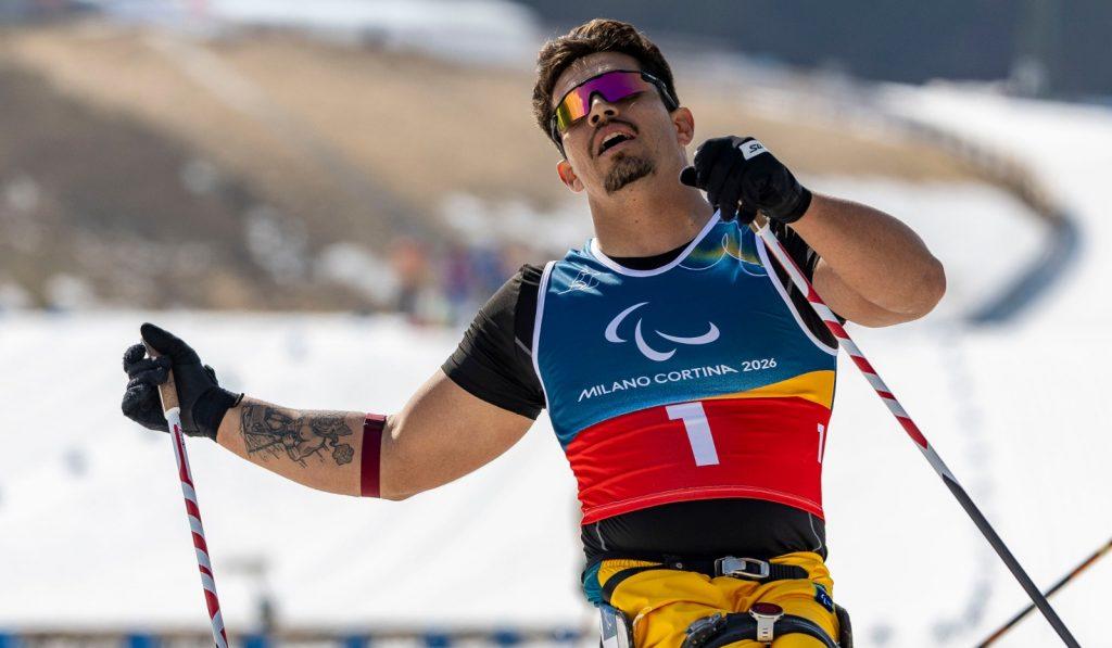 Atleta do Time SP, Cristian Ribera faz história e conquista medalha de prata nos Jogos Paralímpicos de Inverno
