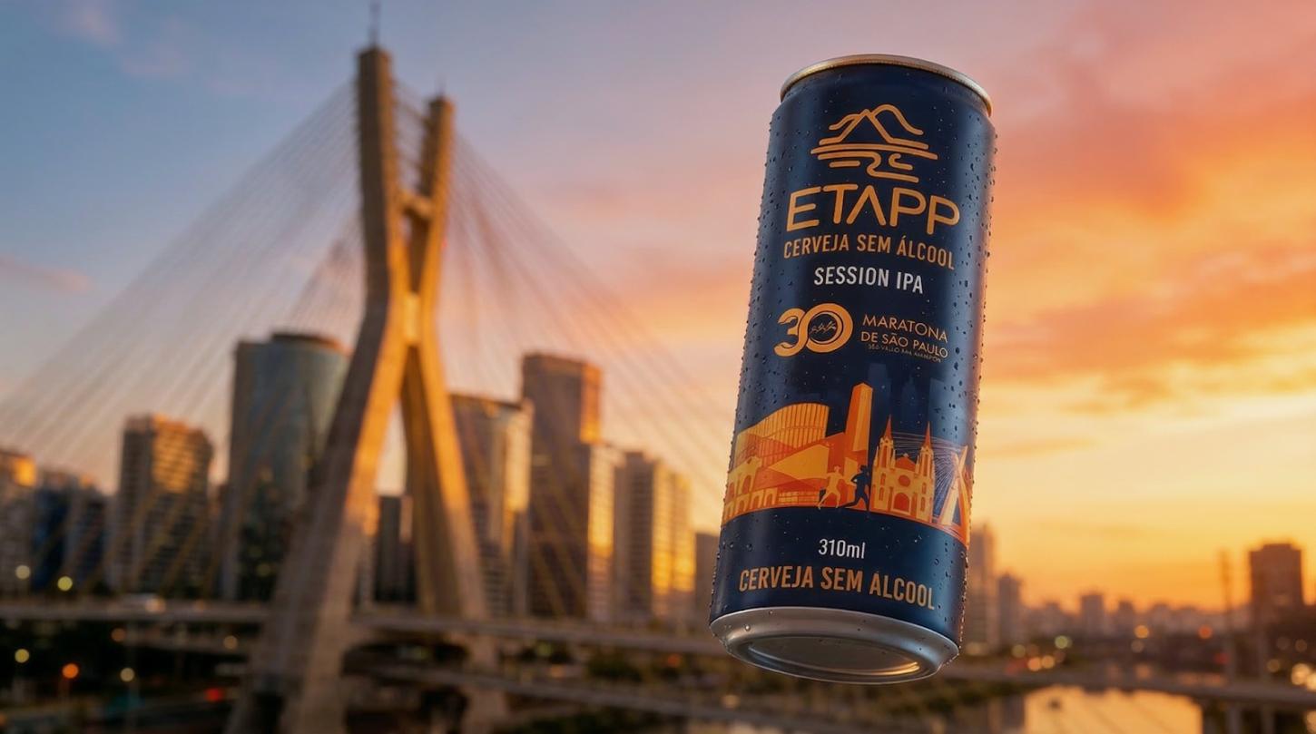 Cerveja oficial da 30ª Maratona Internacional de São Paulo lança edição especial comemorativa