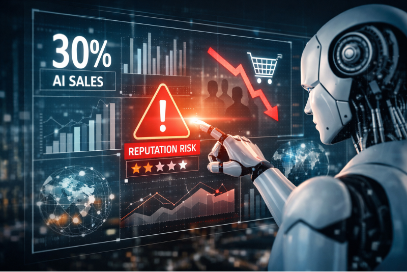 Inteligência Artificial deve fechar até 30% das vendas em 3 anos e expõe novo risco reputacional para o varejo