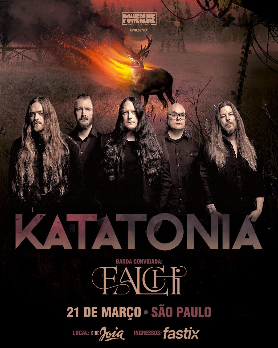 Katatonia volta a São Paulo neste sábado (21) com repertório renovado