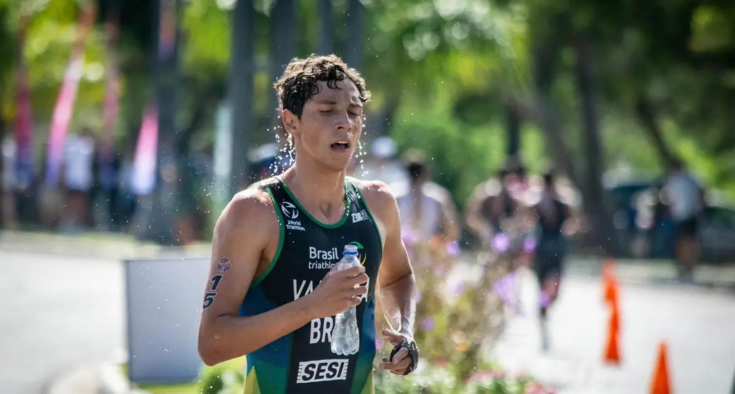 Luigi Vanzella é o melhor na natação e faz balanço positivo da Americas Cup de Triathlon, na Argentina