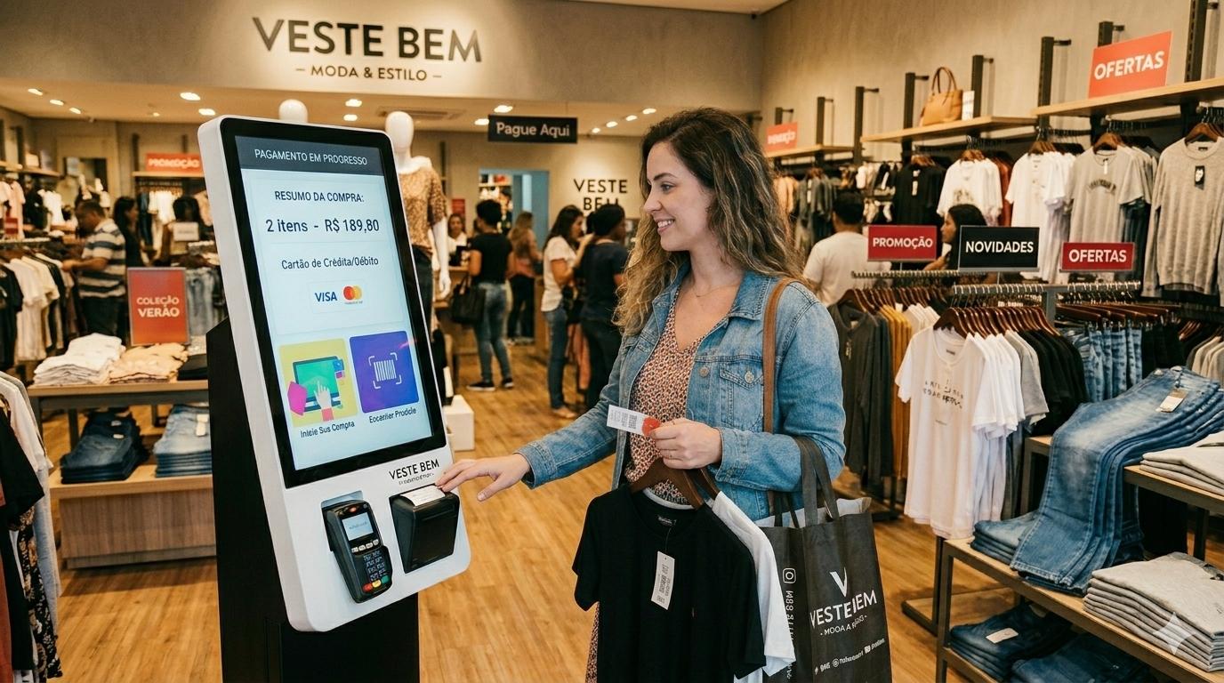 Caixas de autoatendimento já fazem parte da rotina de 63% dos brasileiros, mas consumidores aguardam a próxima fase