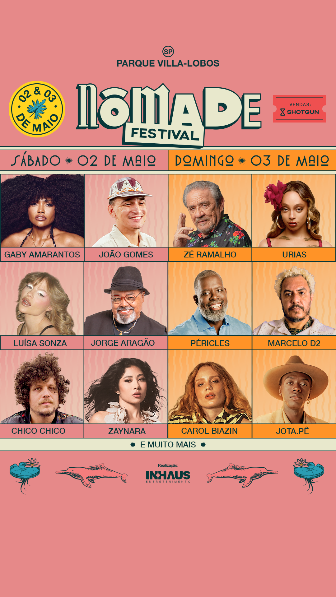Nômade Festival apresenta diversidade musical em sua 7ª edição