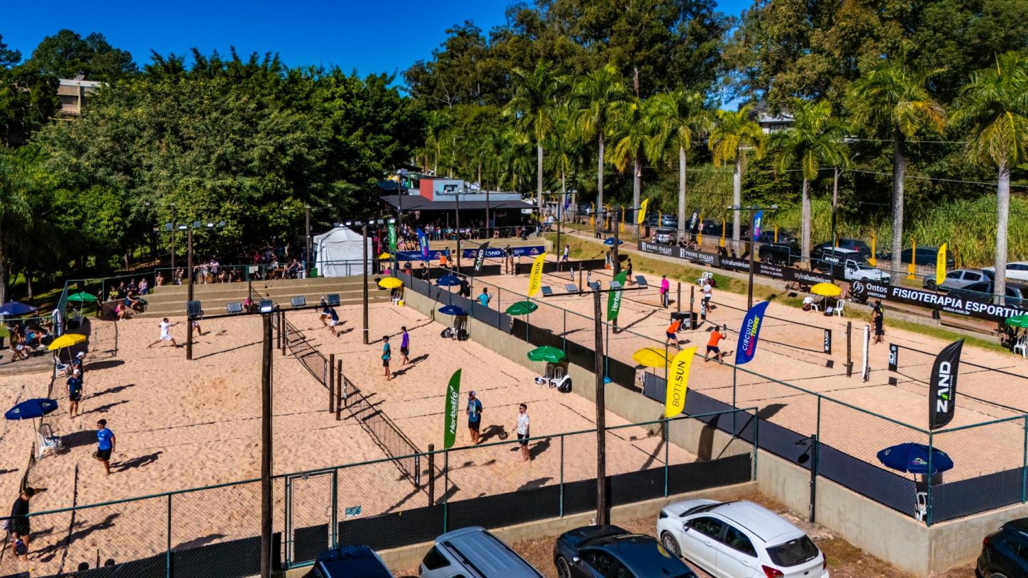 Atletas do top 50 mundial disputam etapa de Campinas do Circuito Beach Tennis