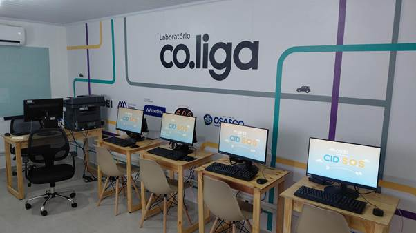 Instituto Motiva e Fundação Roberto Marinho inauguram laboratório da co.liga em Osasco para ampliar a inclusão digital
