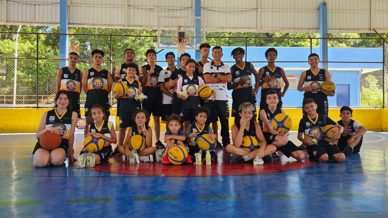 Projeto CT 3x3 - Escola de Basquete promove seu 1º festival