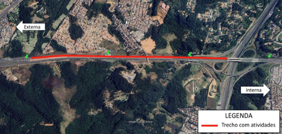 Rodoanel Oeste chega à fase final da implantação de faixa adicional