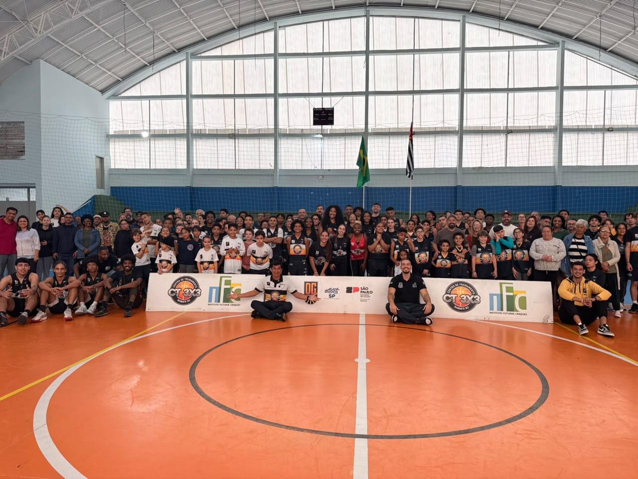 Festival de basquete 3x3 reúne mais de 250 pessoas na Zona Sul com foco em inclusão e alto rendimento