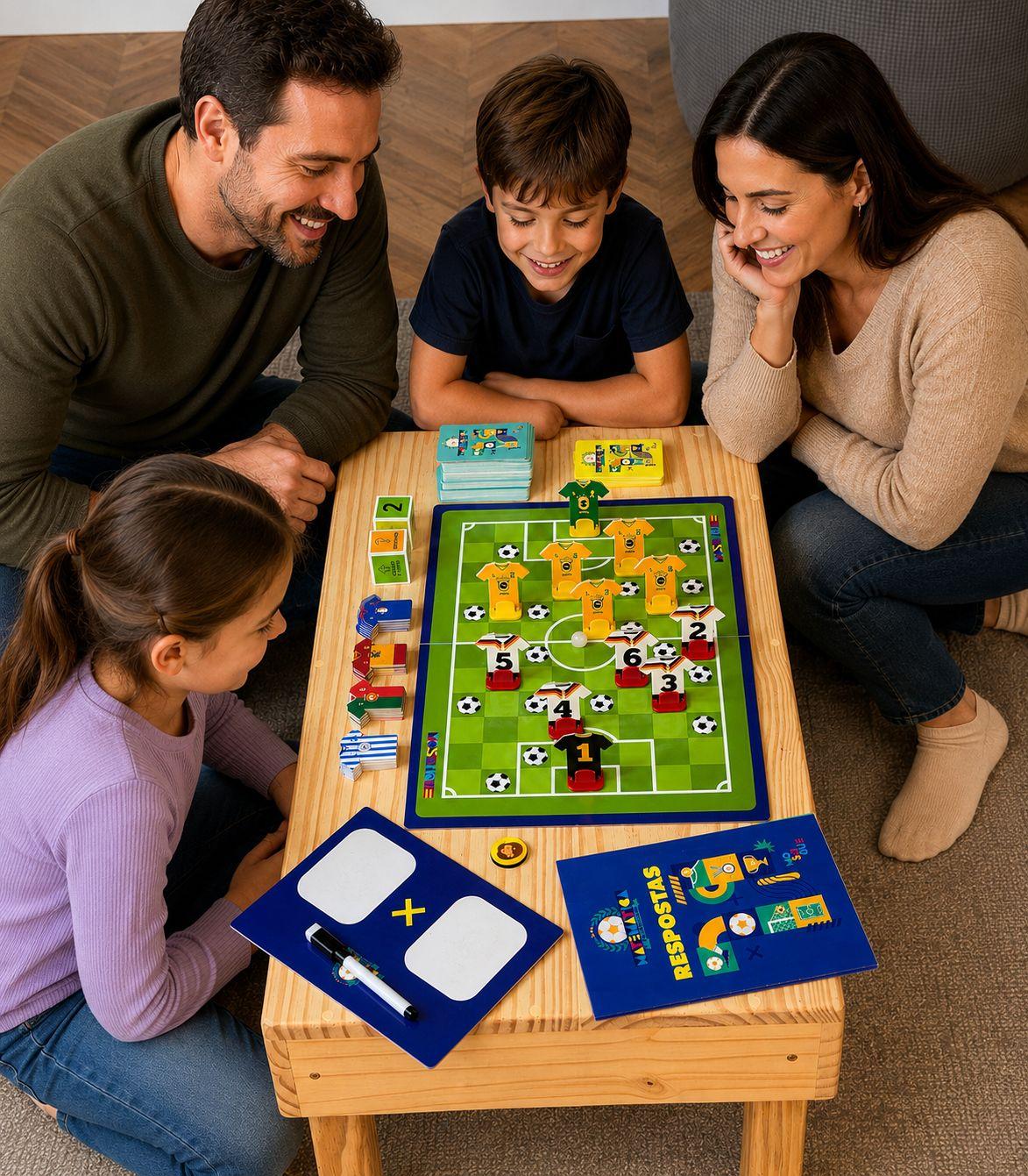 Jogo educativo usa futebol e matemática para desenvolver habilidades emocionais e cognitivas