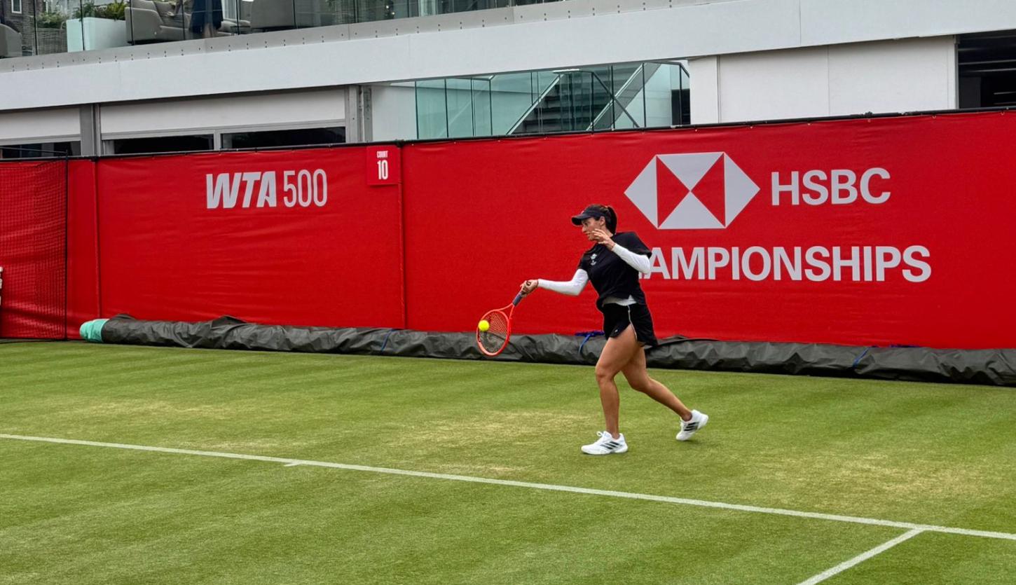 Luisa Stefani estreia bem na grama do WTA de Queen's