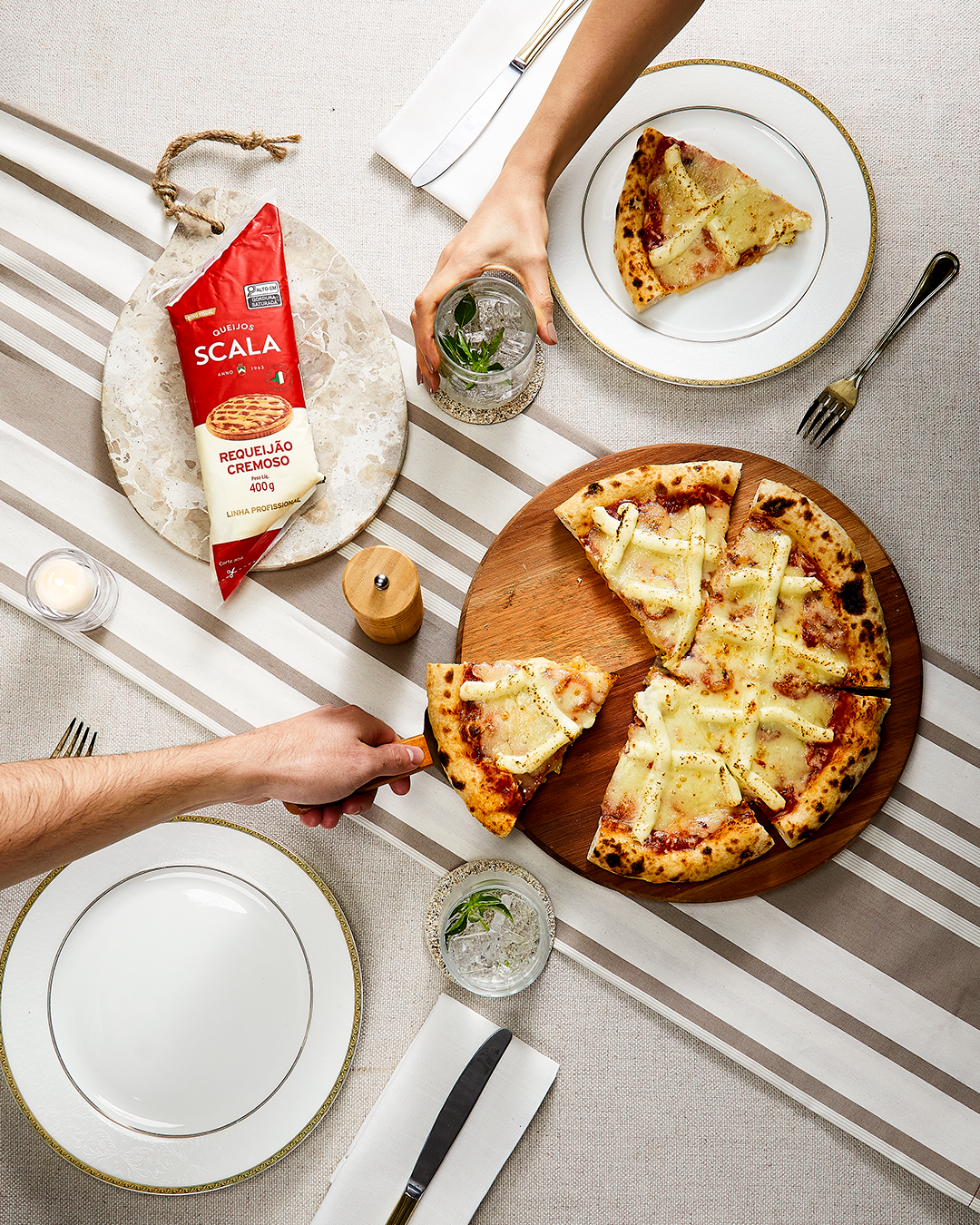 Queijos Scala promove ação especial no Mês da Pizza e convida público para interagir