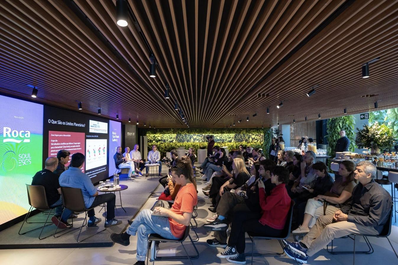Roca promove encontro da São Paulo Climate Week sobre arquitetura e construção sustentáveis