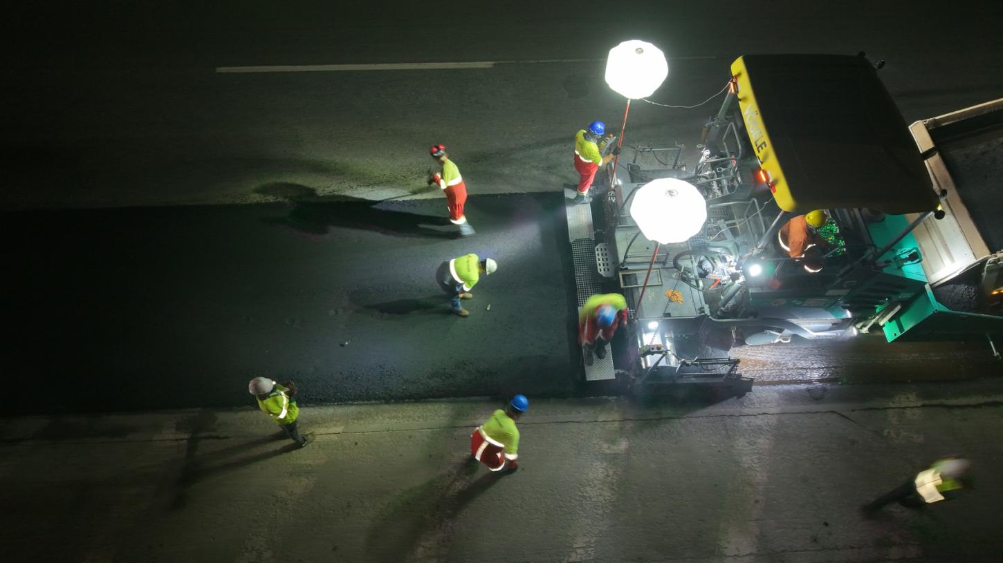 Cronograma semanal de obras na Fernão Dias, no Estado de São Paulo