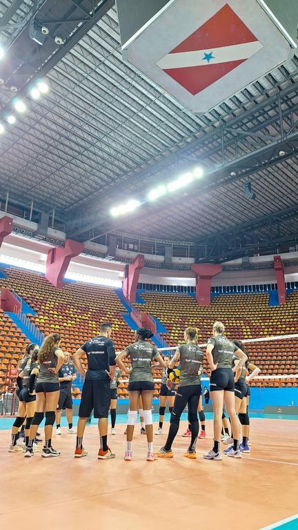 Osasco São Cristóvão Saúde está em Belém, onde joga na Brasil Cup hoje (18) à noite