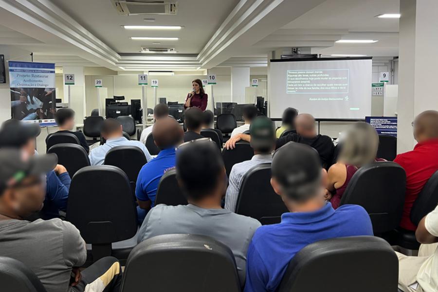 Projeto Restaurar completa um ano em Ribeirão Preto promovendo orientação jurídica e conscientização para homens com medidas protetivas