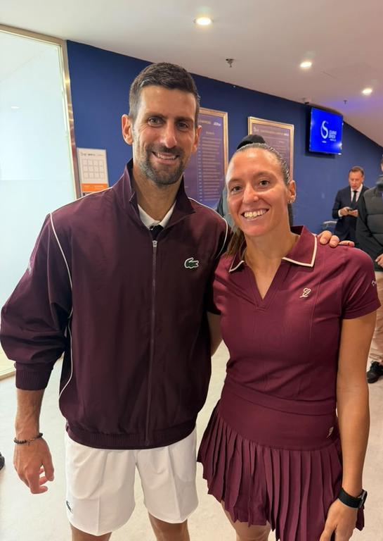 Luisa Stefani vai às quartas no WTA 1000 de Pequim e se encontra com Djokovic