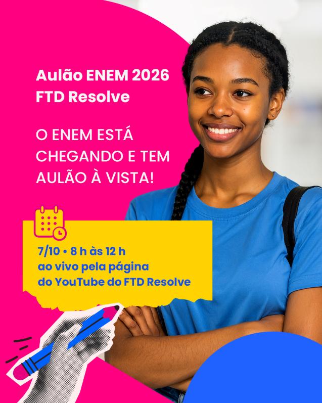 Plataforma promove aulão gratuito on-line com foco na reta final