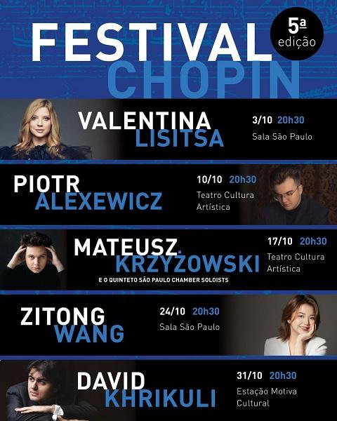 Valentina Lisitsa abre o Festival Chopin 2026 na Sala São Paulo