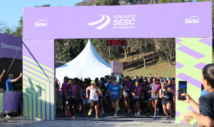 Circuito SESC de Corridas retorna à Capital Paulista, com a realização da etapa Interlagos no dia 02/08