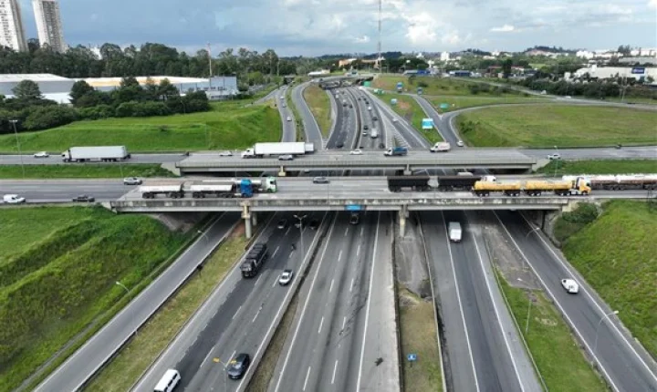 Cronograma semanal de obras no Rodoanel Oeste (SP-021)