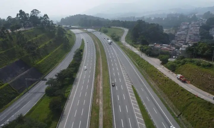 Cronograma semanal de obras no Rodoanel Oeste (SP-021)