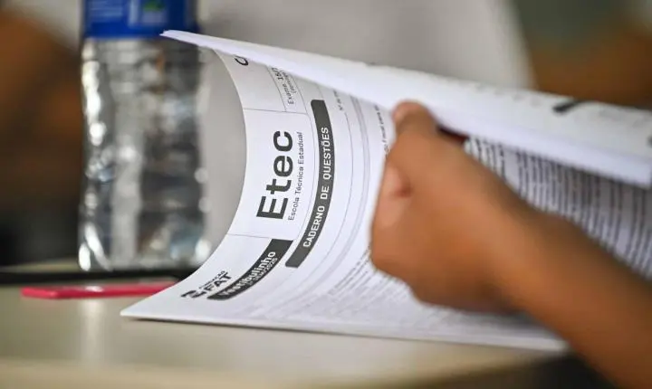 Inscrições para o Vestibulinho 2027 das Etecs são prorrogadas até 10 de novembro