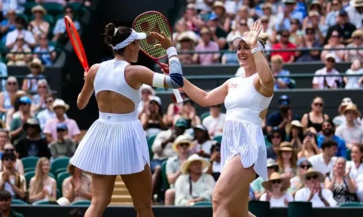 Luisa Stefani vai à final em Wimbledon e faz história