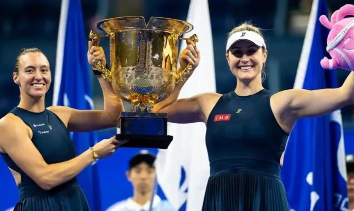 MAIS UM NA CONTA! Luisa Stefani e Dabrowski brilham e conquistam o título em Pequim