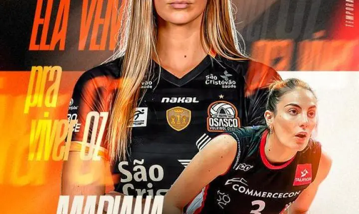 Mariana Brambilla chega ao Osasco São Cristóvão Saúde para defender seu time de infância
