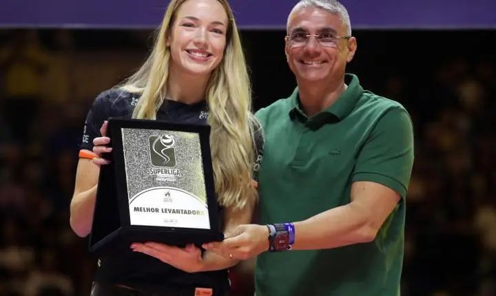 Melhor levantadora da Superliga Feminina, Jenna Gray agradece ao Osasco São Cristóvão Saúde