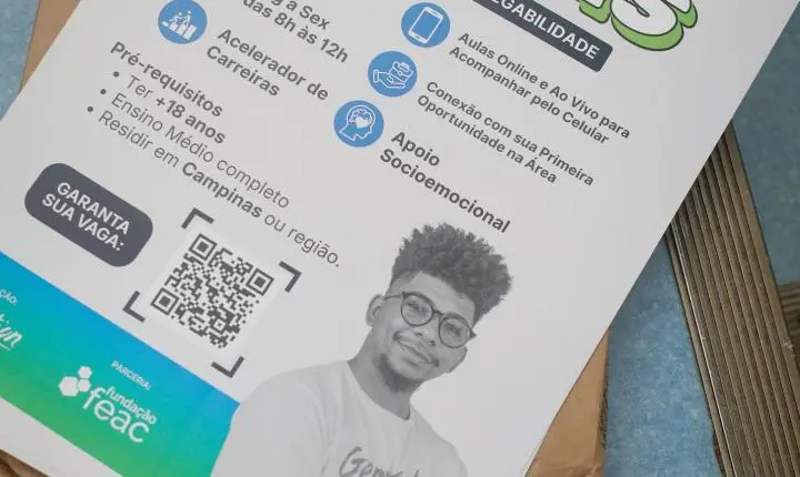 Moradores da Região Metropolitana de Campinas podem se inscrever até domingo (19) em curso gratuito de Vendas 