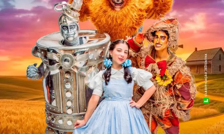 Musical infantil O Mágico de Oz estreia em curta temporada no Teatro Villa Lobos