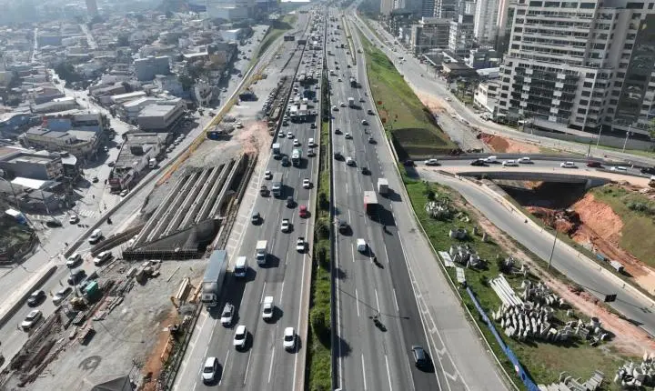 Obras na região do Trevo de Barueri terão intervenção noturna até o fim de maio