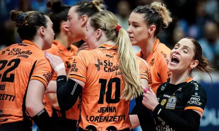  Osasco São Cristóvão Saúde bate Gerdau Minas e está a uma vitória da final da Superliga 25/26