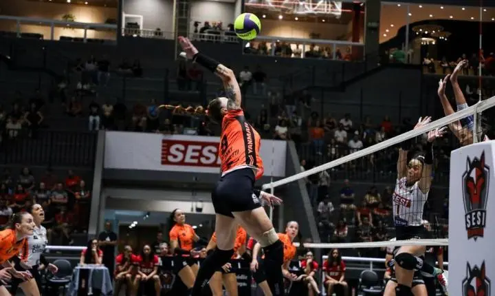 Osasco São Cristóvão Saúde é superado após batalha de cinco sets em Bauru