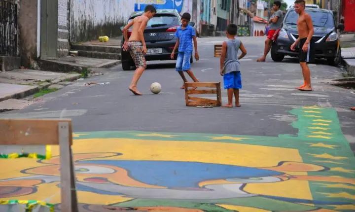 Pintura de ruas durante a Copa do Mundo: o que pode e o que não pode