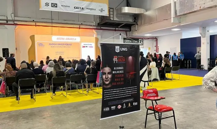 Projeto Cadeira Vazia promove reflexão sobre feminicídio no Summit Mulheres nas Profissões