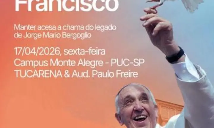 PUC-SP homenageia legado do Papa Francisco promovendo debates e apresentações culturais