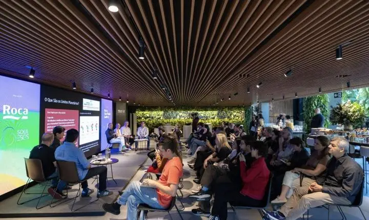 Roca promove encontro da São Paulo Climate Week sobre arquitetura e construção sustentáveis