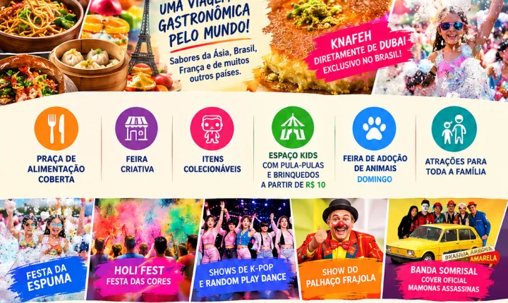Tatuapé celebra 358 anos com direito ao Festival Sabores do Mundo
