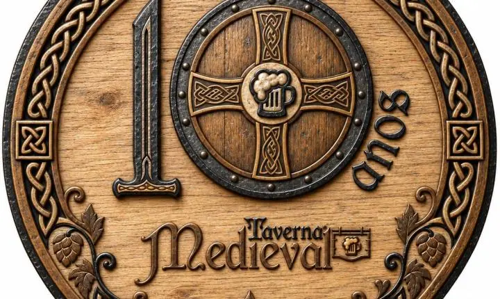 Taverna Medieval celebra 10 anos com atrações gratuitas, gastronomia e reconhecimento para sua carta de bebidas