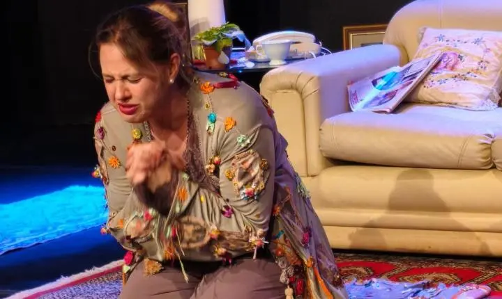 Última semana da peça Adorável Desgraçada de Leilah Assumpção no Teatro Commune